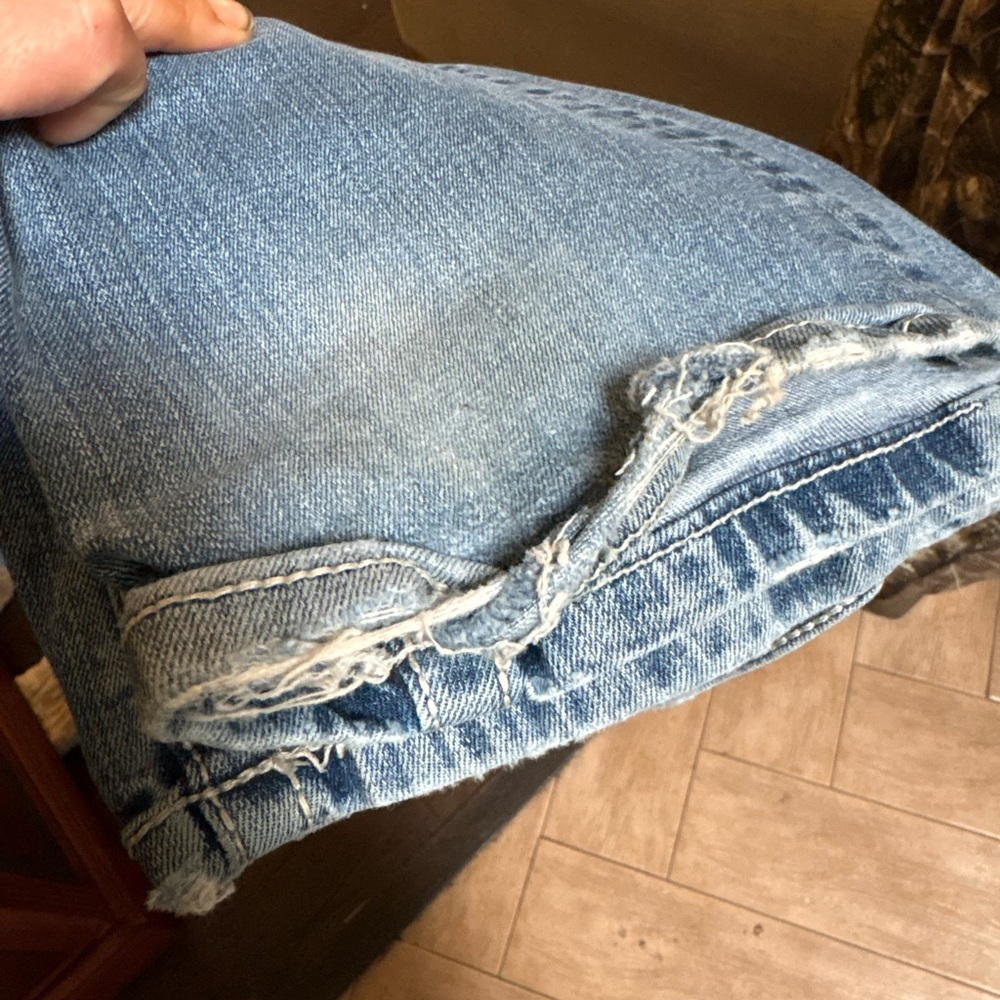 BKE Light Blue Straight Leg Jeans - Picture 3 of 4